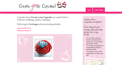 Desktop Screenshot of createyourcupcake.com.au